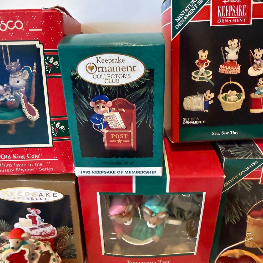 VTG Bundle Mouse Mice Ornaments - Picture 5 of 9